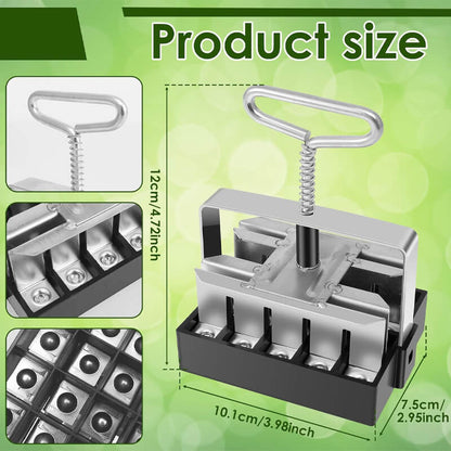 Cell Soil Block Maker with 3 Kinds Seed Pins