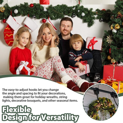 Adjustable Christmas Garland Hanger for Front Door